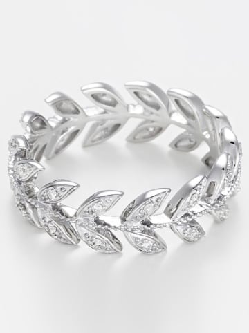 maison héritage PARIS Witgouden ring "Héritage" met diamanten