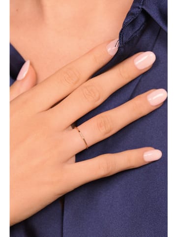 maison héritage PARIS Roségouden ring "Alliance humilite" met diamanten
