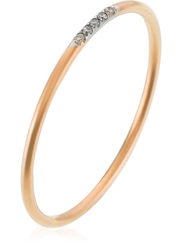 maison héritage PARIS Roségold-Ring "Alliance Humilite" mit Diamanten