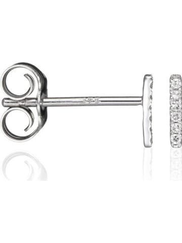 DIAMANTA Weißgold-Ohrstecker "Precious Barrette" mit Diamanten