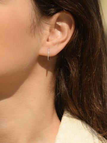 DIAMANTA Weißgold-Creolen "Créoles Sublimes" mit Diamanten