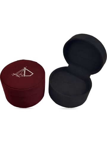 L instant d Or Gold-Creolen "Cerceau" mit Perlen