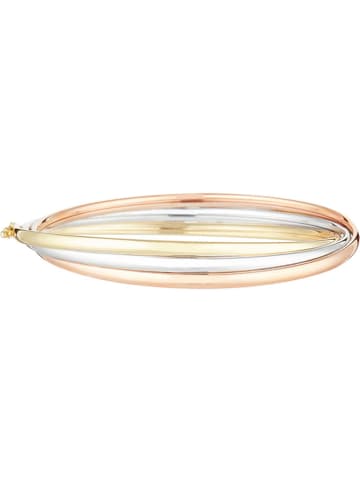 ATELIER DU DIAMANT Geel-/rosé-/witgouden armband "Trio d'Or"