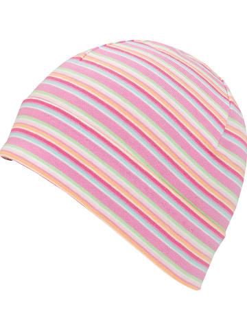 Döll Topfmütze in Rosa/ Bunt