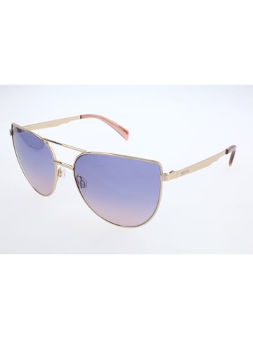 Just Cavalli Damen-Sonnenbrille in Gold/ Blau