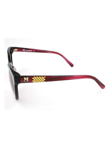 Missoni Damskie okulary przeciwsłoneczne w kolorze czarno-jasnoróżowym