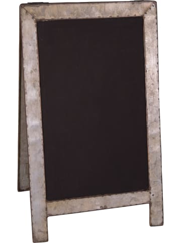 Anticline Tablica w kolorze czarno-srebrnym - 23 x 39 x 17 cm