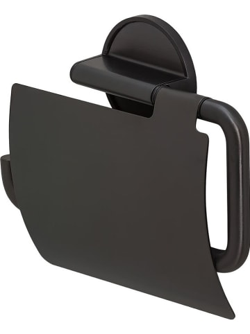 Tiger Toilettenpapierhalter "Tune" in Schwarz - (B)15 x (H)12,3 cm