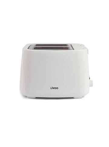 livoo Toaster wit - (B)26 x (H)18 x (D)25 cm