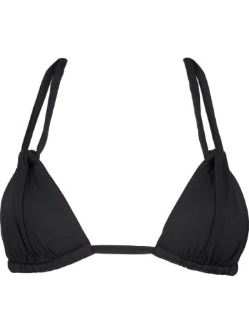 S. Oliver Biustonosz bikini w kolorze czarnym
