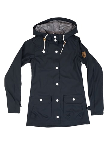 Derbe Regenparka "Peninsula" donkerblauw