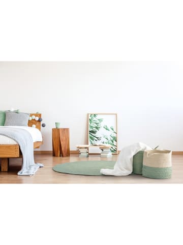 Tierra Bella Opbergmand beige/groen - (H)30 x Ø 30 cm