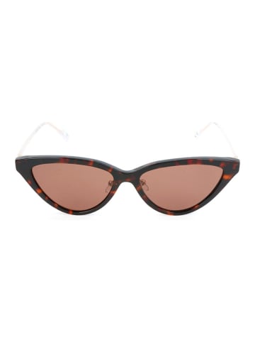 adidas Damskie okulary przeciwsłoneczne w kolorze złoto-brązowym