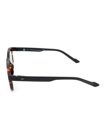 adidas Męskie okulary przeciwsłoneczne w kolorze brązowo-zielonym