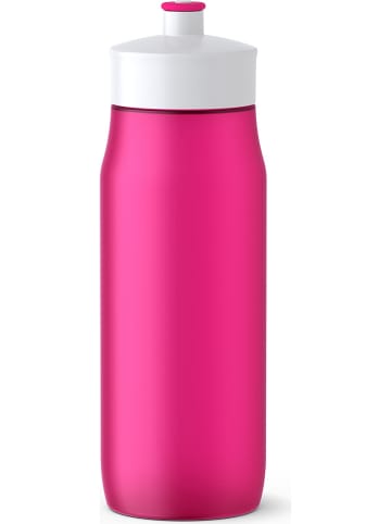 Emsa Bidon "Squeeze" w kolorze różowym - 600 ml