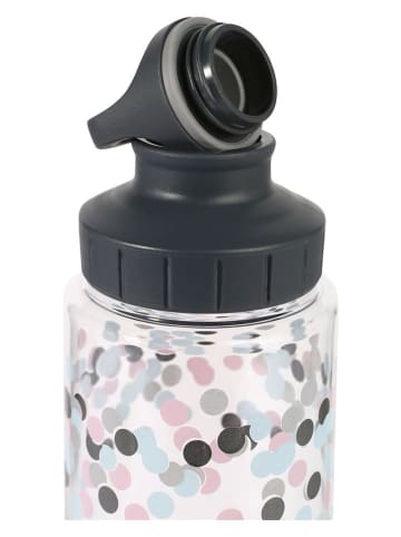 Emsa Bidon "Happy Day" w kolorze jasnoróżowo-błękitnym - 700 ml