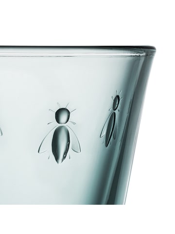 La Rochère France Kieliszki (6 szt.) "Abeille" w kolorze niebieskim do wina - 240 ml