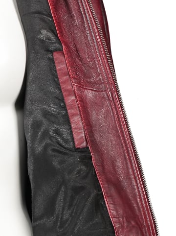 7eleven Lederjacke "Dorie" in Bordeaux