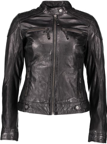 7eleven Lederjacke "Sarra" in Schwarz