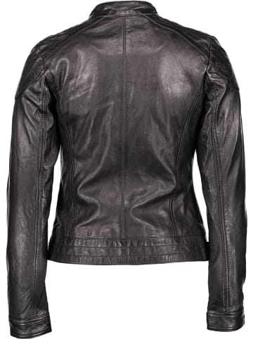 7eleven Lederjacke "Sarra" in Schwarz