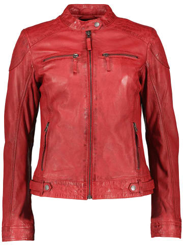 7eleven Lederjacke "Sarra" in Rot