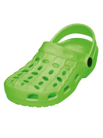 Playshoes Chodaki w kolorze zielonym