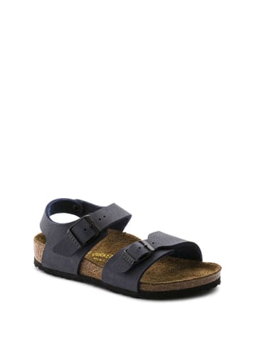 Birkenstock Sandały w kolorze granatowym