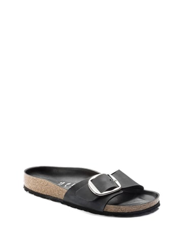 Birkenstock Skórzane klapki w kolorze czarnym