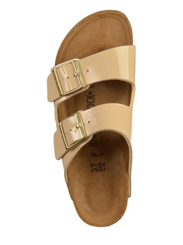 Birkenstock Slippers "Arizona" beige - wijdte S
