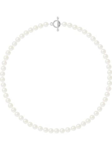 Pearline Perlen-Halskette in Weiß - (L)42 cm