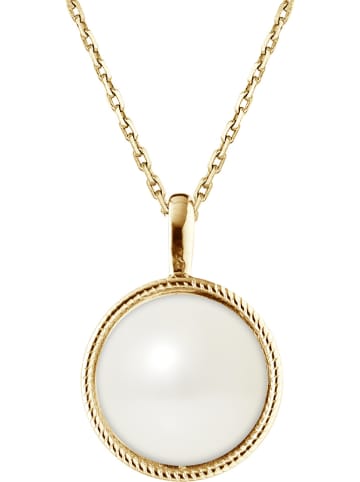 Pearline Gold-Anhänger mit Süßwasserzuchtperle