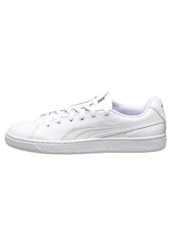 Puma Leren sneakers "Basket Crush Emboss" wit