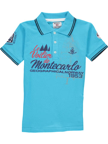 Geographical Norway Poloshirt "Katche" in Blau