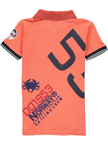 Geographical Norway Poloshirt "Kilian" koraalrood