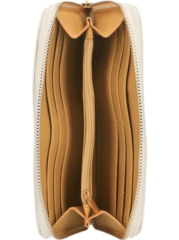 ORE10 Leder-Geldbörse in Weiß - (B)20 x (H)11 x (T)3 cm