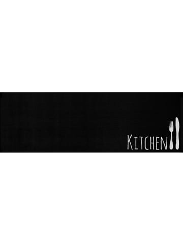 Hanse Home Chodnik kuchenny "Kitchen Cutlery" w kolorze czarnym