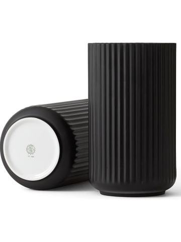 LYNGBY Vaas zwart - (H)25 cm