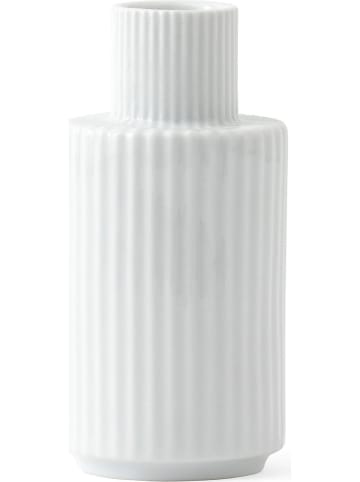 LYNGBY Świecznik w kolorze białym - wys. 11 cm