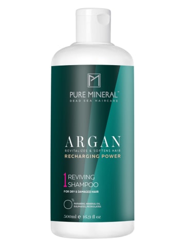 PURE MINERAL Shampoo "Argan - For Dry and Damaged Hair", 500 ml