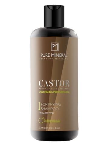 PURE MINERAL Szampon "Castor - Fortifying Shampoo" - 500 ml