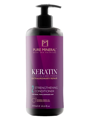 PURE MINERAL Odżywka "Keratin - For Dry and Damaged Hair" - 500 ml