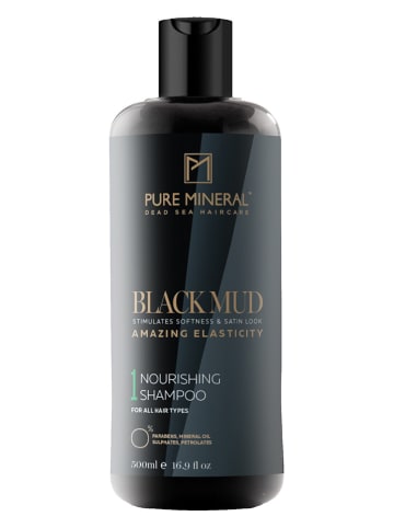 PURE MINERAL Szampon "Mud - For Dry and Damaged Hair" - 500 ml