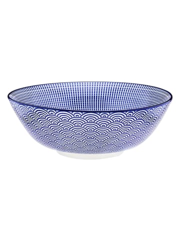 Björn 6-delige set: saladeschalen "Dark" donkerblauw - Ø 21 cm