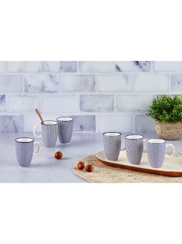 Björn 6er-Set: Espressotassen "Dark" in Dunkelblau - 90 ml