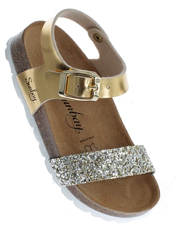 Sunbay Sandalen in Gold