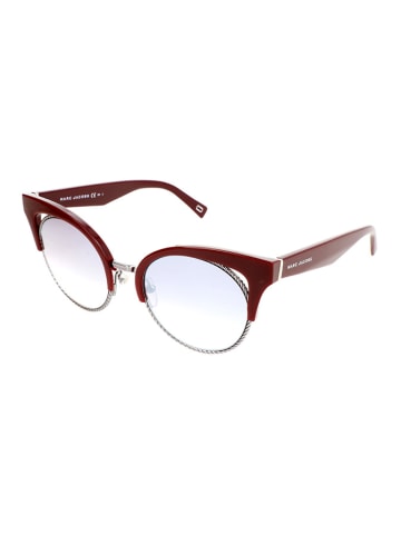 Marc Jacobs Damskie okulary przeciwsłoneczne w kolorze bordowo-srebrnym