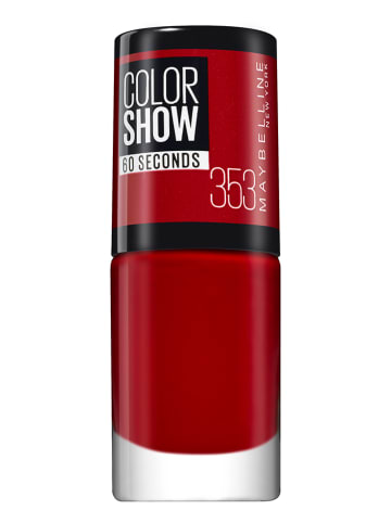 Maybelline Lakier do paznokci "ColorShow - 353 Red" - 6,7 ml