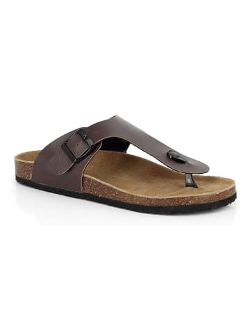 Kimberfeel Teenslippers "Exuma" bruin