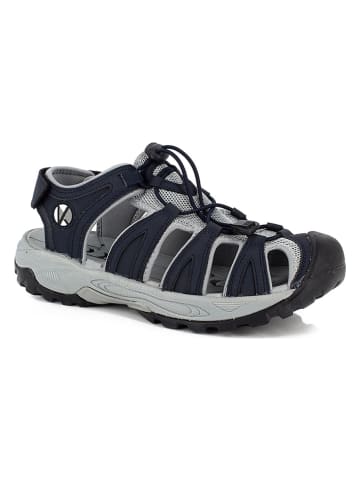 Kimberfeel Trekkinghalbsandalen "Marieta" in Dunkelblau/ Grau