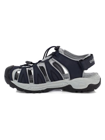 Kimberfeel Trekkinghalbsandalen "Marieta" in Dunkelblau/ Grau